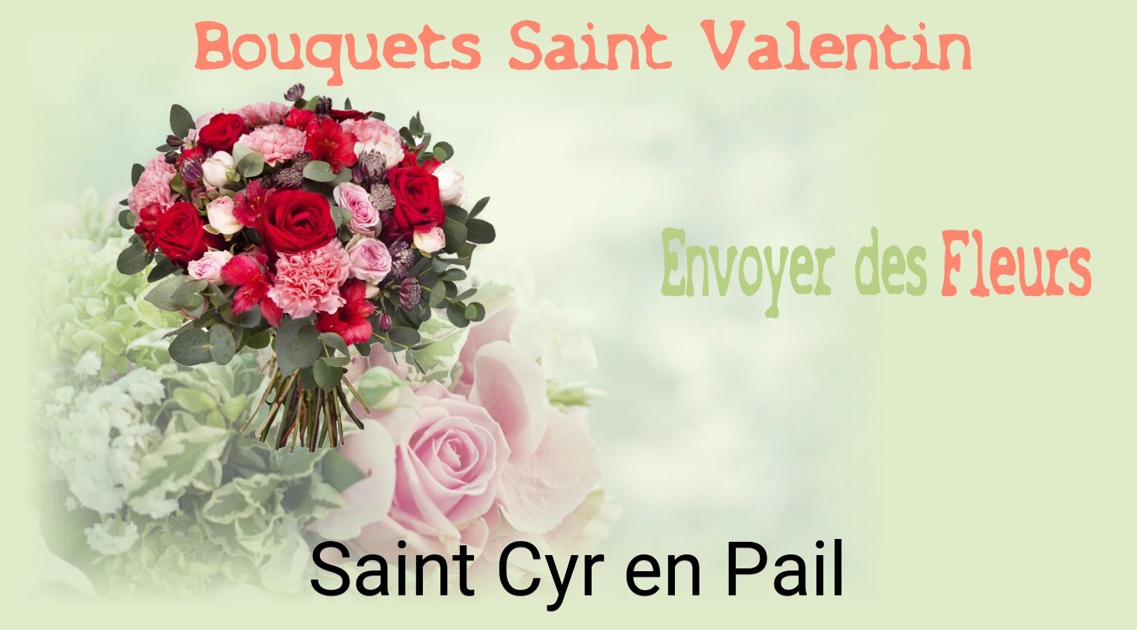Roses de Saint-Valentin livrées à Saint-Cyr-en-Pail